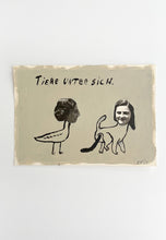 Laden Sie das Bild in den Galerie-Viewer, TIERE UNTER SICH (Original)